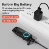 Ακουστικό Bluetooth Firo H17 Retractable V5.3 Μαύρο
