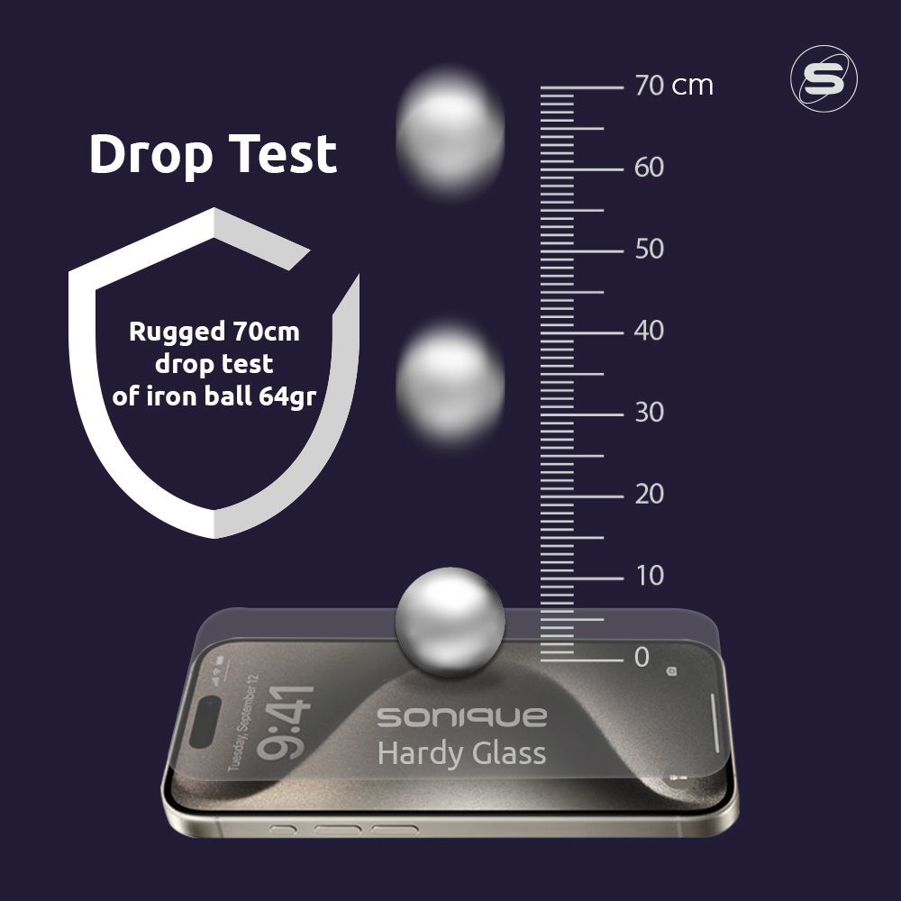 Hardy Glass Sonique Premium Series HD 9H Samsung Galaxy A15 4G / Galaxy A15 5G