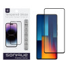 Hardy Glass Sonique Premium Series HD Full Cover 9H Xiaomi Poco M6 Pro 4G Μαύρο