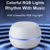 Ηχείο Bluetooth Sonique Mini TWS Active Beat Led Κόκκινο