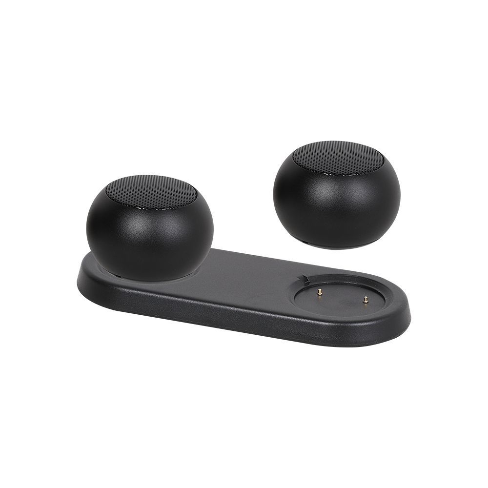 Ηχεία Bluetooth Sonique Mini TWS Double Luxury Beat Μαύρο