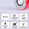 Ηχείο Bluetooth Sonique Mini TWS Single Luxury Beat Ασημί