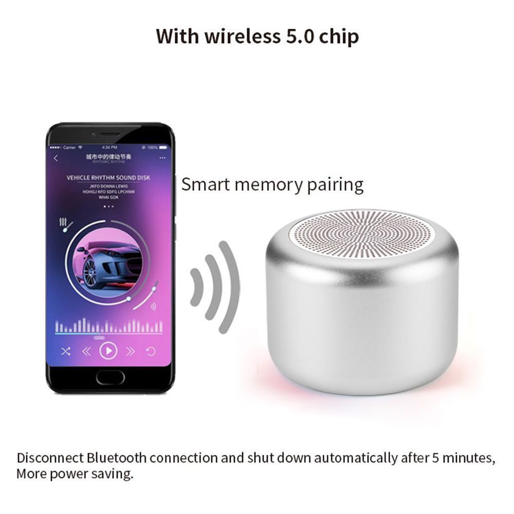 Ηχείο Bluetooth Sonique Mini TWS Single Luxury Beat Μαύρο