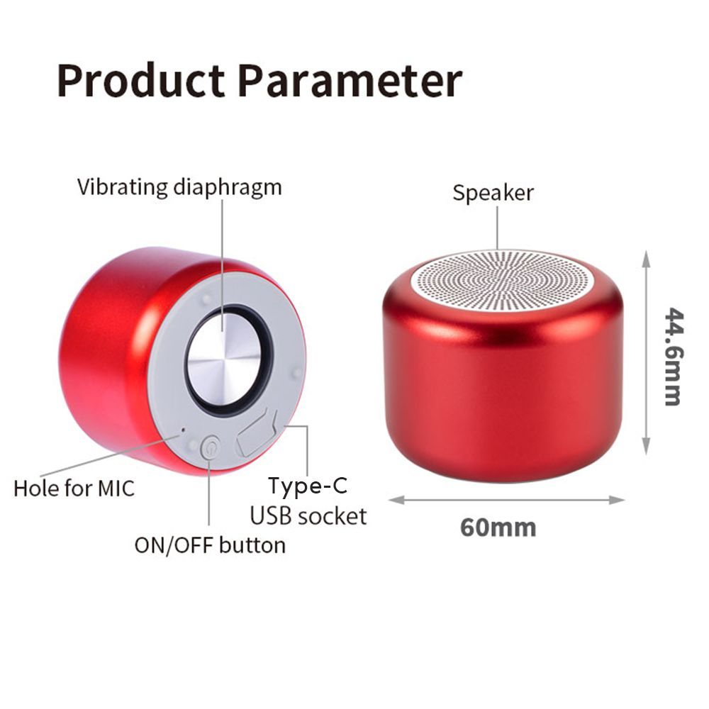 Ηχείο Bluetooth Sonique Mini TWS Single Luxury Beat Ροζ Χρυσό