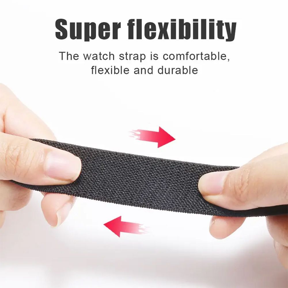 Λουράκι Elastic Nylon Loop Sport Band Sonique για Apple Watch (38/40/41MM) Κίτρινο