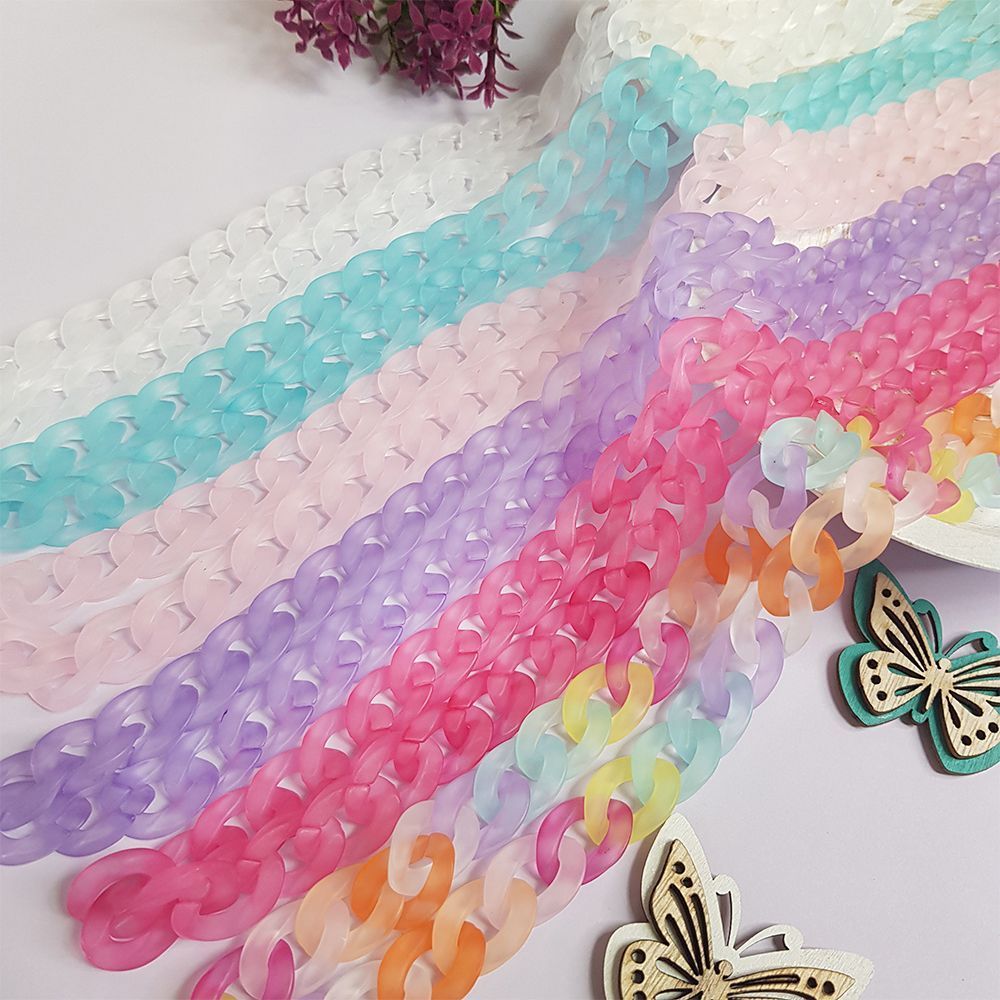 Κολιέ Λουράκι Sonique Rainbow Ακρυλικό 90cm για Κινητό Μωβ