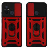 Θήκη Ring Armor CamPro Sonique για Xiaomi Redmi 12C Κόκκινο