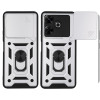 Θήκη Ring Armor CamPro Sonique για Xiaomi Redmi 13 4G / Poco M6 4G Ασημί