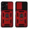 Θήκη Ring Armor CamPro Sonique για Xiaomi Redmi 13C 4G / Poco C65 4G Κόκκινο