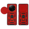 Θήκη Ring Armor CamPro Sonique για Xiaomi Redmi A3 / Redmi A3x Κόκκινο