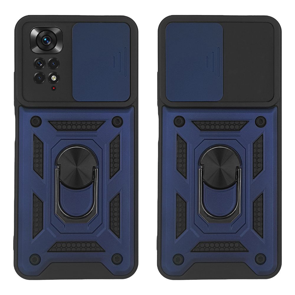 Θήκη Ring Armor CamPro Sonique για Xiaomi Redmi Note 11 4G / Redmi Note 11S Μπλέ