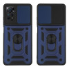 Θήκη Ring Armor CamPro Sonique για Xiaomi Redmi Note 11 Pro 4G/5G / Redmi Note 12 Pro 4G Μπλέ