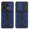 Θήκη Ring Armor CamPro Sonique για Xiaomi Redmi Note 13 Pro 4G / Poco M6 Pro 4G / Redmi Note 14S Μπλέ