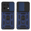 Θήκη Ring Armor CamPro Sonique για Xiaomi Redmi Note 13 Pro 5G / Poco X6 5G Μπλέ