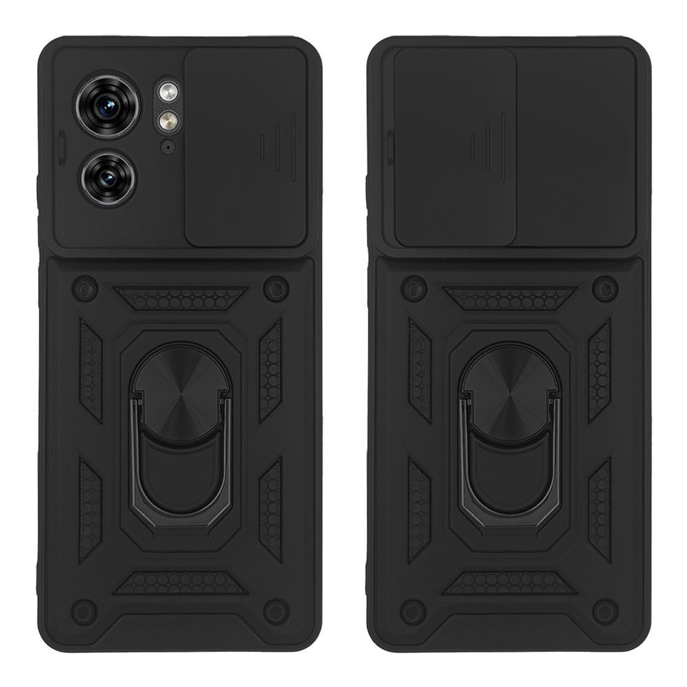 Θήκη Ring Armor CamPro Sonique για Motorola Edge 40 5G Μαύρο
