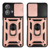 Θήκη Ring Armor CamPro Sonique για Motorola Edge 40 Neo 5G Ροζ Χρυσό
