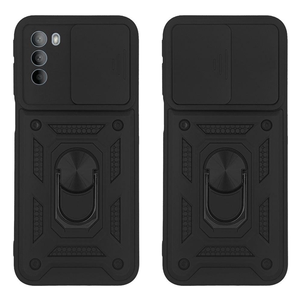 Θήκη Ring Armor CamPro Sonique για Motorola Moto G31 4G / Moto G41 4G Μαύρο
