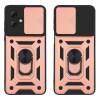 Θήκη Ring Armor CamPro Sonique για Motorola Moto G84 5G Ροζ Χρυσό