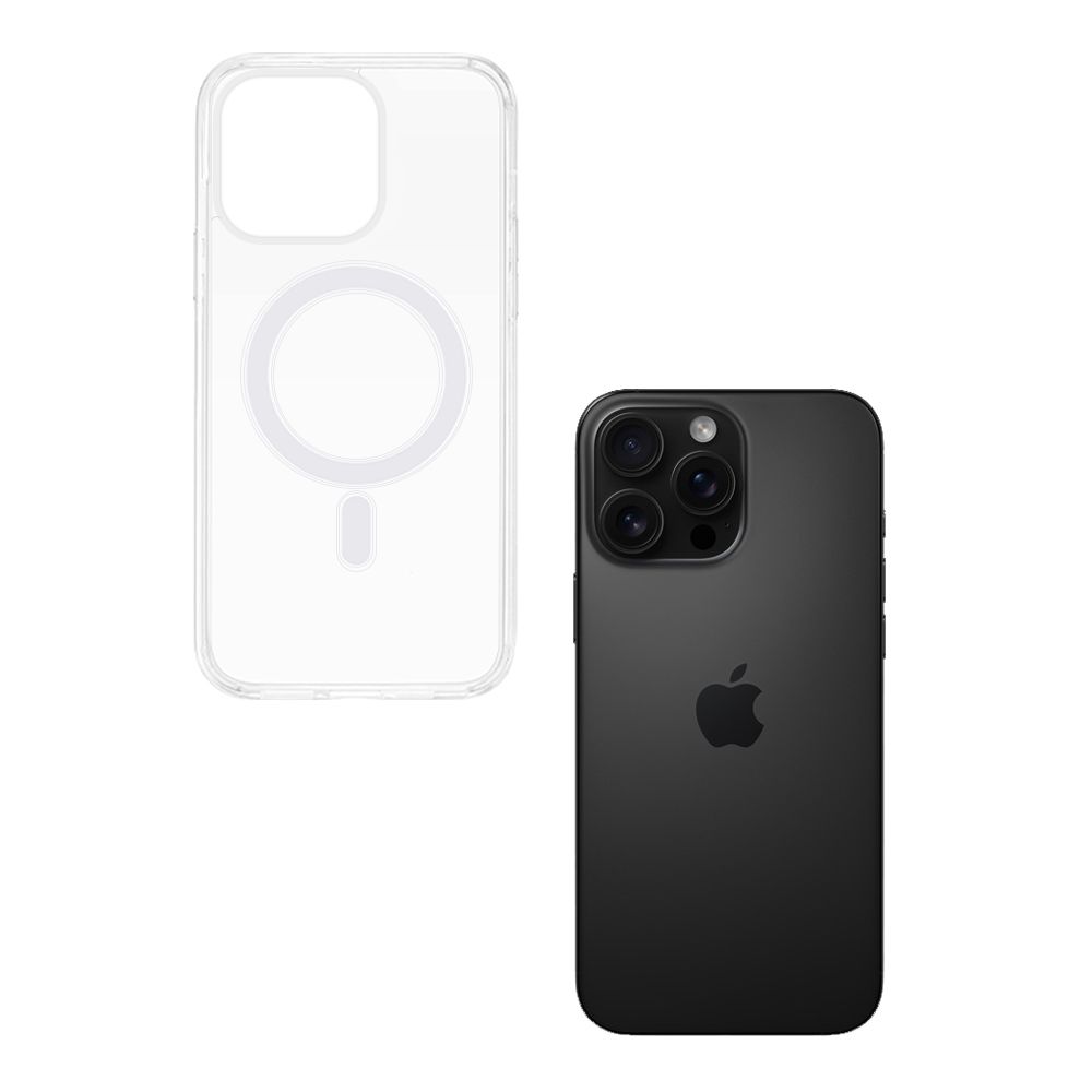 Θήκη Magnetic MagCase Sonique Apple iPhone 16 Pro Διάφανο