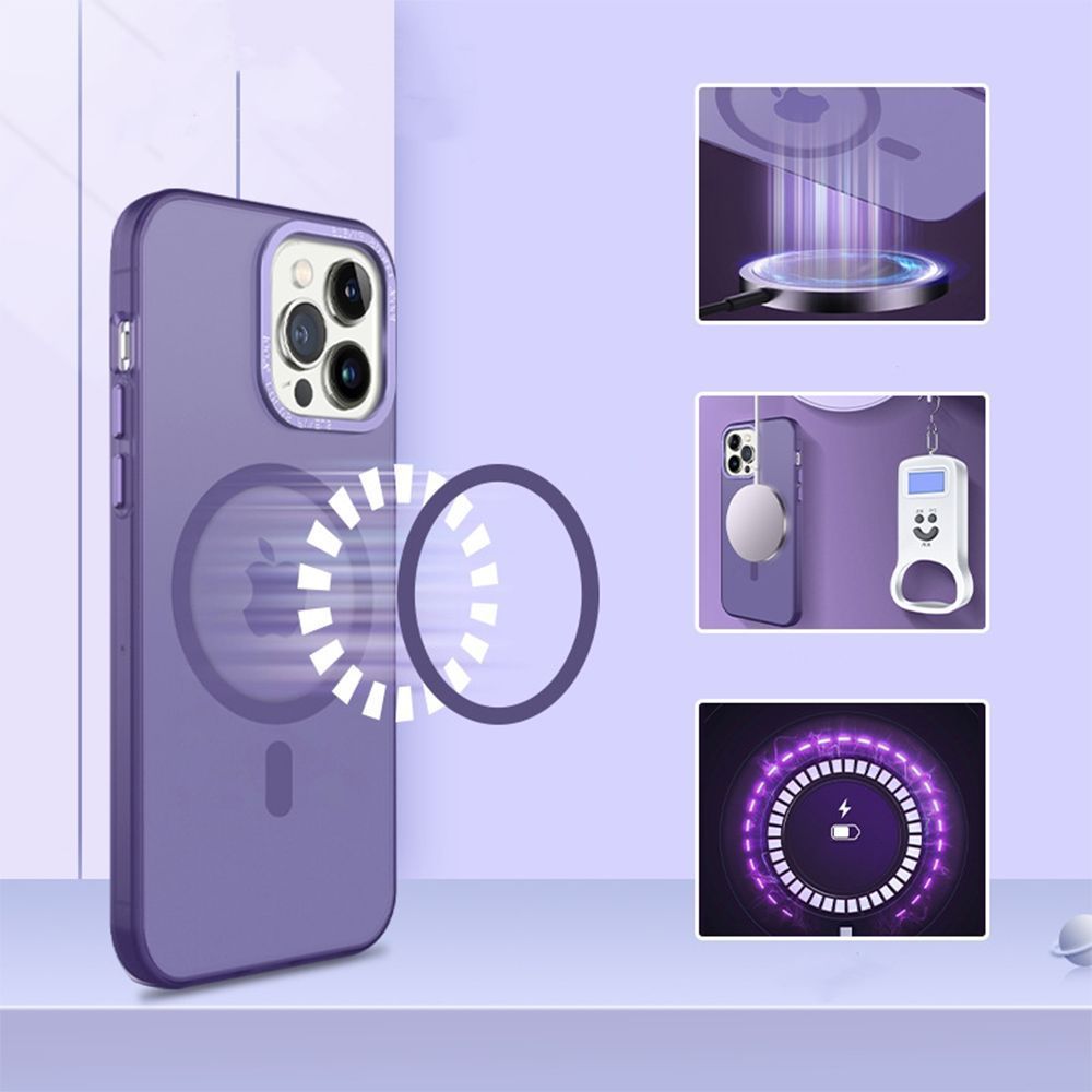 Θήκη Magnetic MagMatte Sonique Apple iPhone 14 Plus Μαύρο