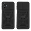 Θήκη Ring Armor CamPro Sonique για Motorola Moto G14 4G Μαύρο