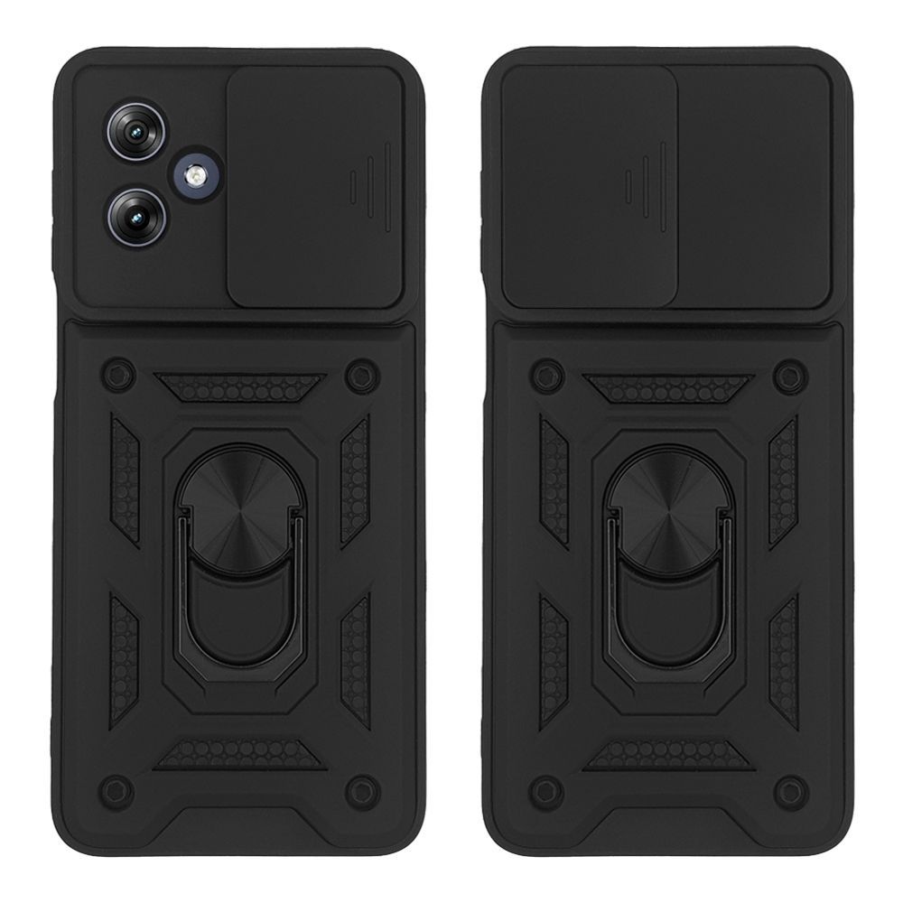 Θήκη Ring Armor CamPro Sonique για Motorola Moto G54 5G / Moto G54 5G Power Μαύρο