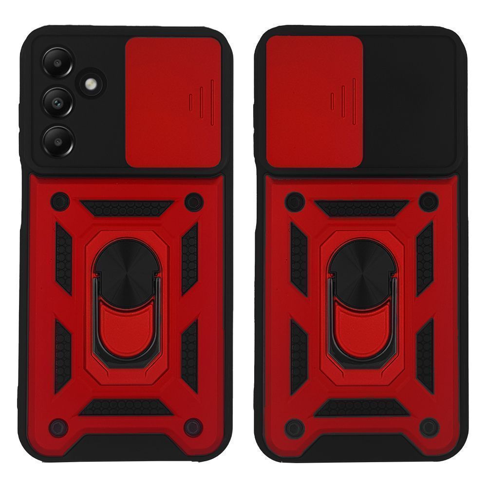Θήκη Ring Armor CamPro Sonique για Samsung Galaxy A05s 4G Κόκκινο
