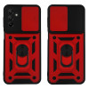 Θήκη Ring Armor CamPro Sonique για Samsung Galaxy A15 4G / Galaxy A15 5G Κόκκινο