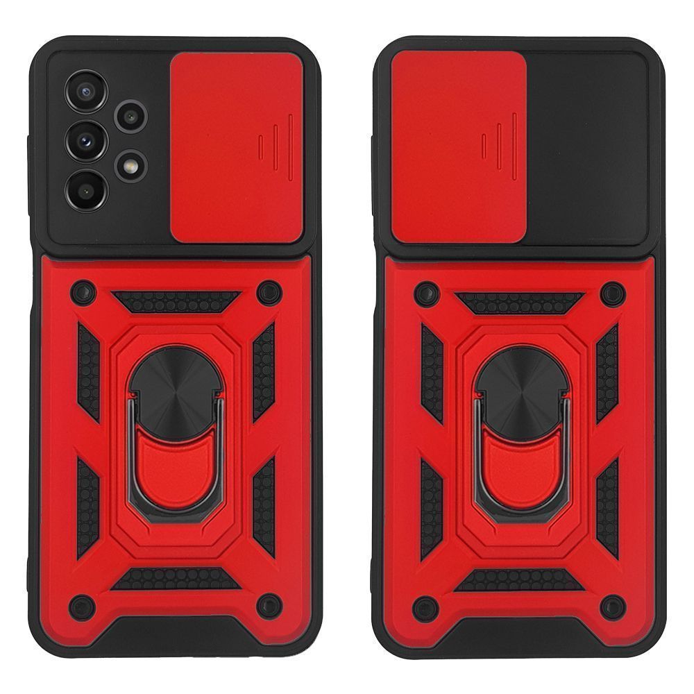 Θήκη Ring Armor CamPro Sonique για Samsung Galaxy A23 5G / Galaxy A23 4G Κόκκινο