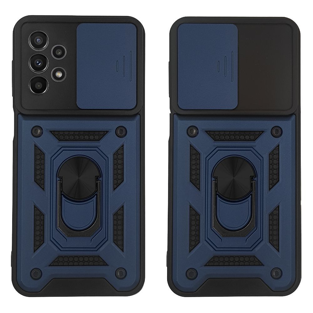 Θήκη Ring Armor CamPro Sonique για Samsung Galaxy A23 5G / Galaxy A23 4G Μπλέ