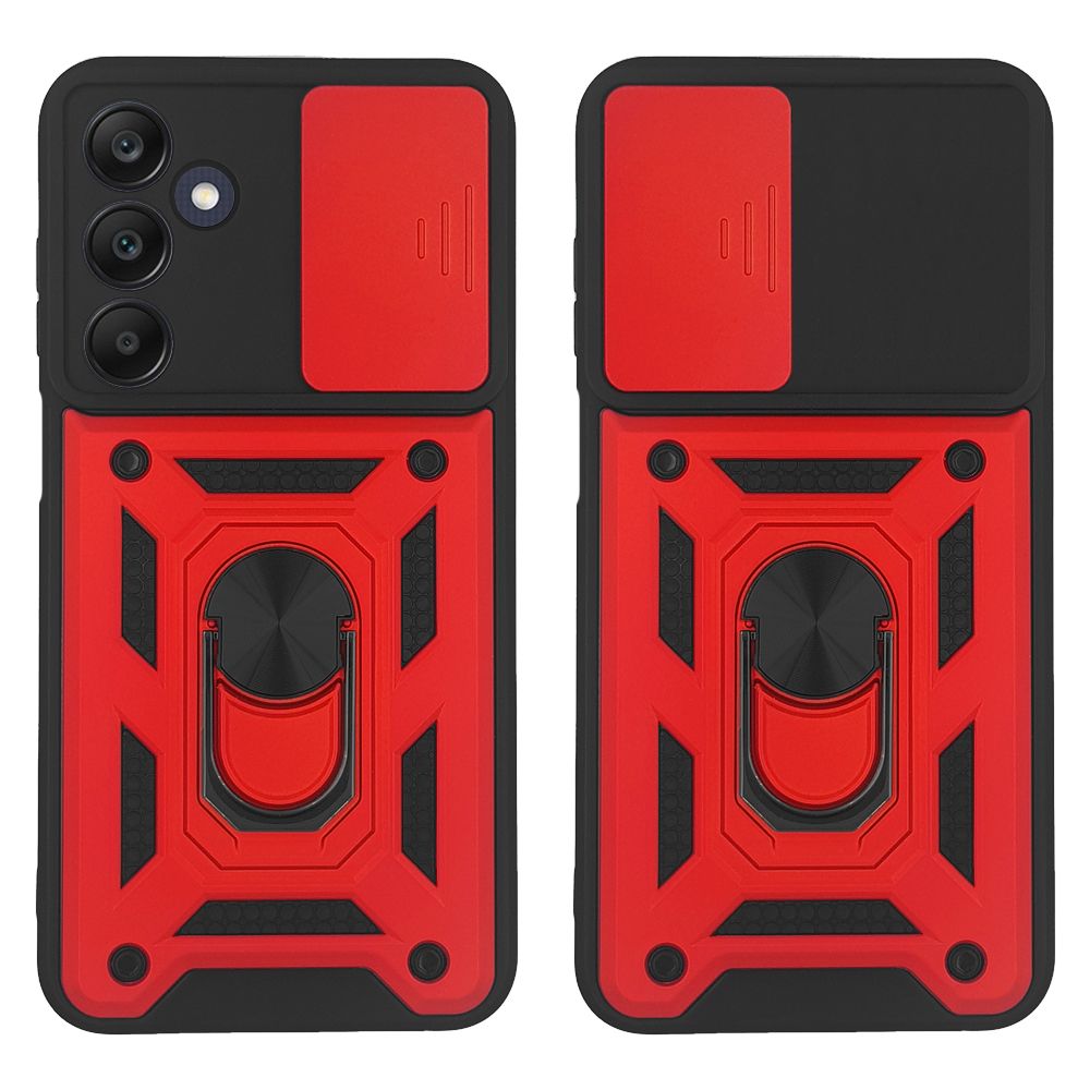 Θήκη Ring Armor CamPro Sonique για Samsung Galaxy A25 5G Κόκκινο