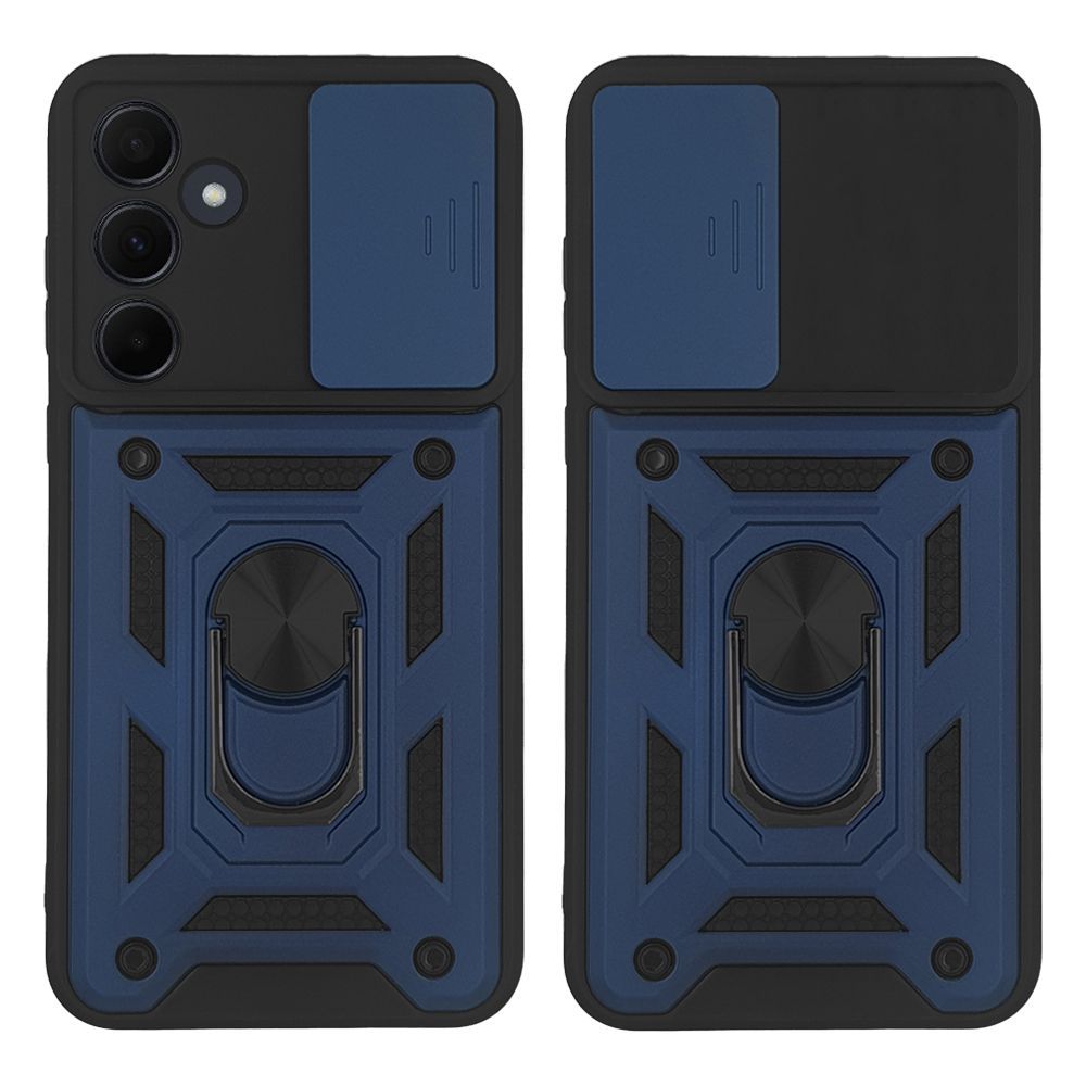 Θήκη Ring Armor CamPro Sonique για Samsung Galaxy A35 5G Μπλέ