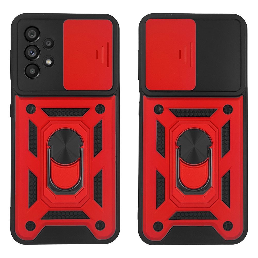 Θήκη Ring Armor CamPro Sonique για Samsung Galaxy A53 5G Κόκκινο