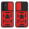 Θήκη Ring Armor CamPro Sonique για Samsung Galaxy A55 5G Κόκκινο