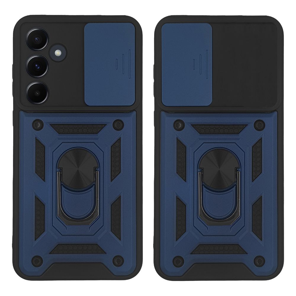 Θήκη Ring Armor CamPro Sonique για Samsung Galaxy A55 5G Μπλέ