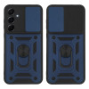 Θήκη Ring Armor CamPro Sonique για Samsung Galaxy A55 5G Μπλέ