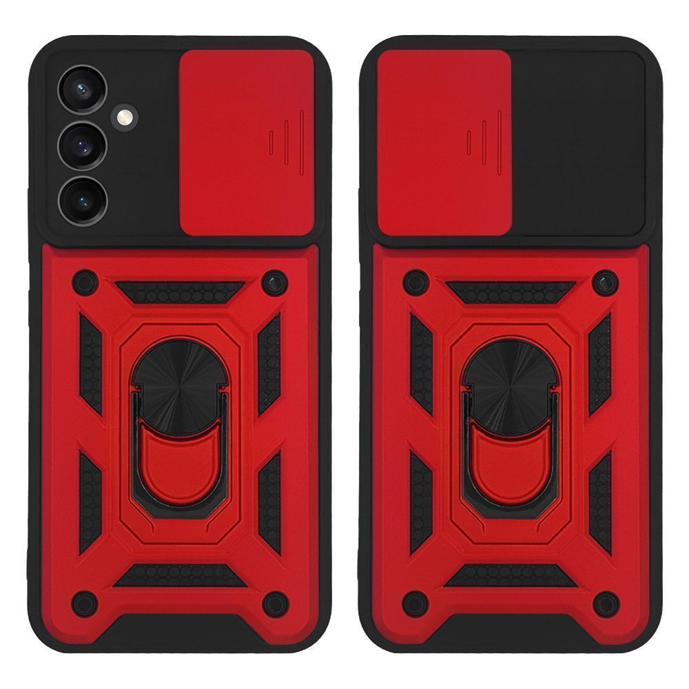 Θήκη Ring Armor CamPro Sonique για Samsung Galaxy S23 FE Κόκκινο