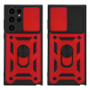 Θήκη Ring Armor CamPro Sonique για Samsung Galaxy S23 Ultra Κόκκινο