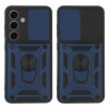 Θήκη Ring Armor CamPro Sonique για Samsung Galaxy S24 Plus Μπλέ