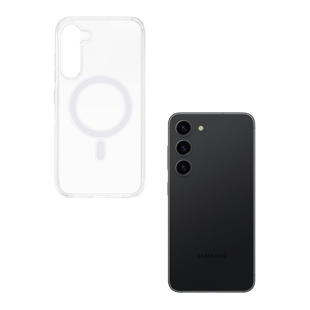 Θήκη Magnetic MagCase Sonique Samsung Galaxy S24 Διάφανο