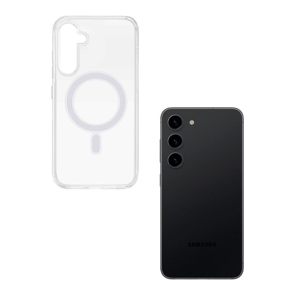 Θήκη Magnetic MagCase Sonique Samsung Galaxy S24 Plus Διάφανο