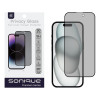 Privacy Glass Sonique Premium Series HD Full Cover 9H Apple iPhone 15 Plus / iPhone 16 Plus Μαύρο