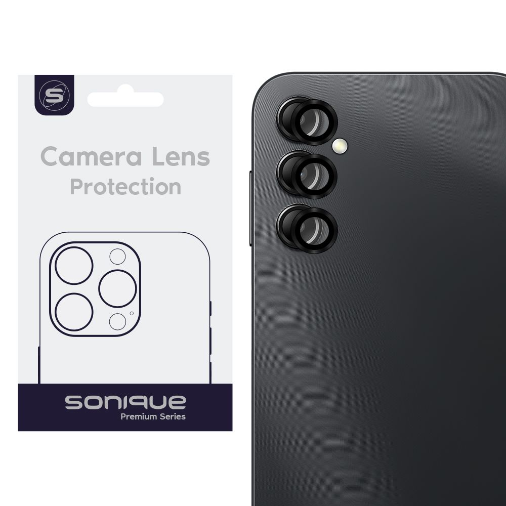 Camera Protection Sonique Lens Pro Samsung Galaxy A14 4G / Galaxy A14 5G  / Galaxy A24 4G / Galaxy A34 5G Black