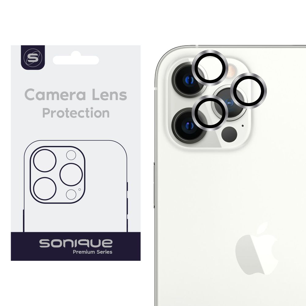 Camera Protection Sonique Lens Pro Apple iPhone 12 Pro Max Silver