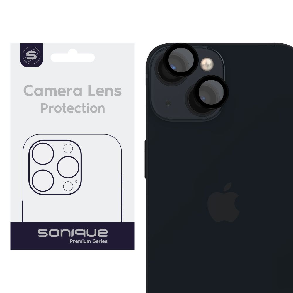 Camera Protection Sonique Lens Pro Apple iPhone 13 Mini / iPhone 13 Black