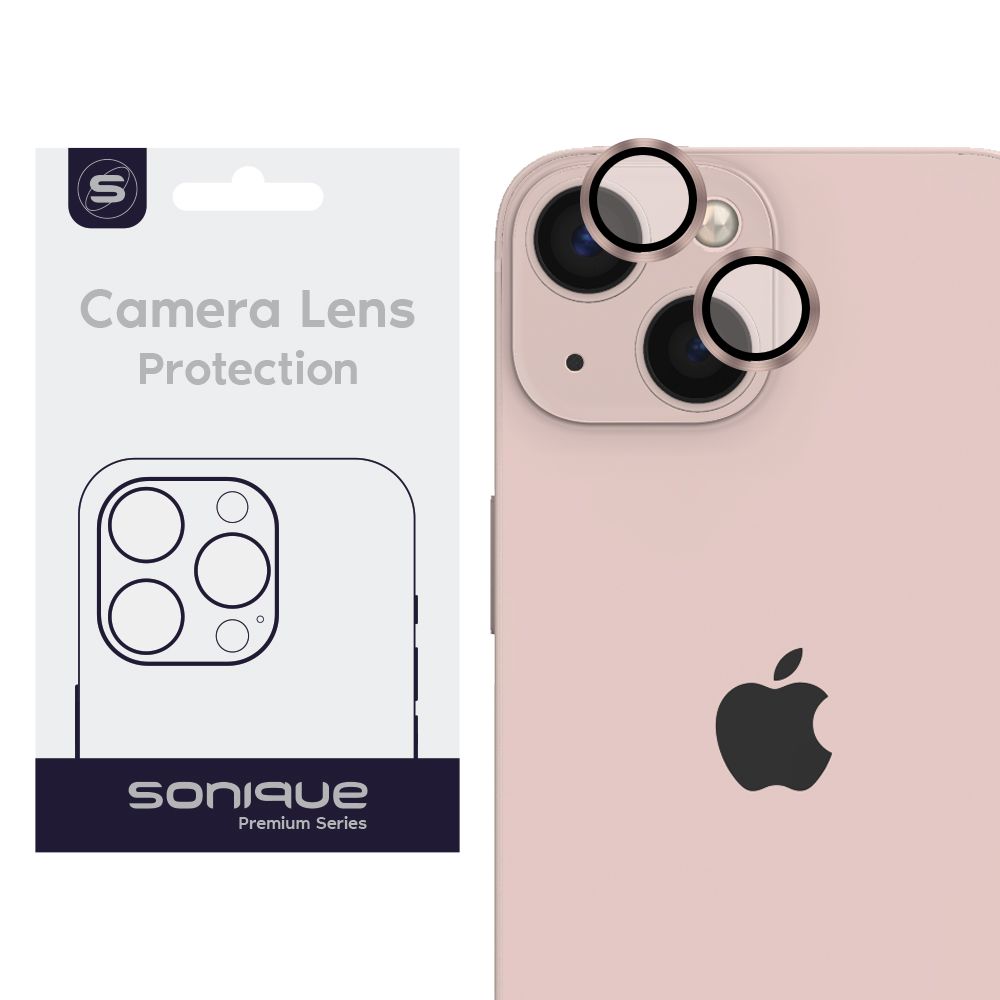 Camera Protection Sonique Lens Pro Apple iPhone 13 Mini / iPhone 13 Pink
