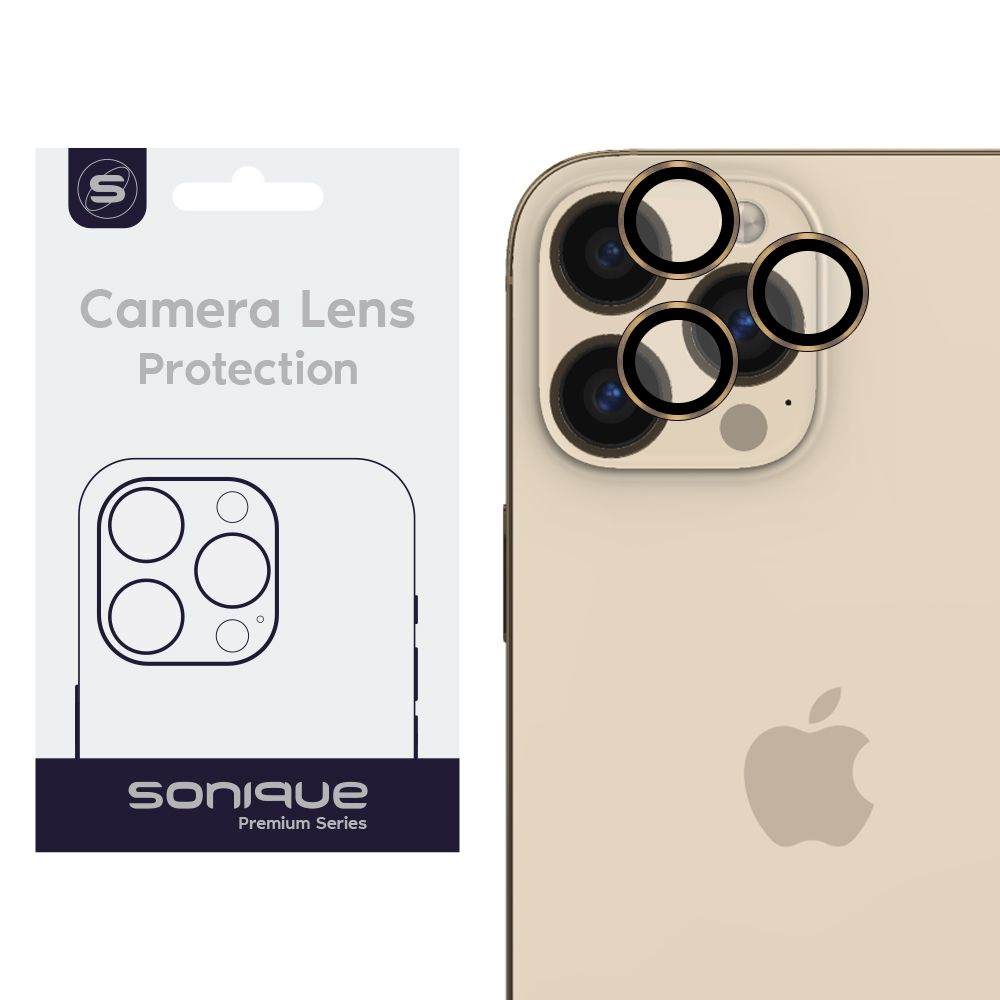 Camera Protection Sonique Lens Pro Apple iPhone 13 Pro / iPhone 13 Pro Max Gold