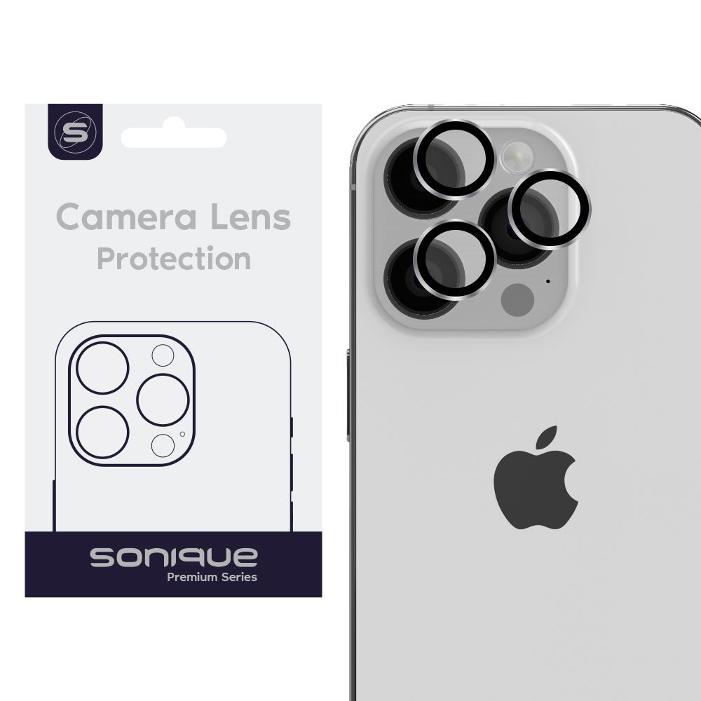 Camera Protection Sonique Lens Pro Apple iPhone 14 Pro / iPhone 14 Pro Max Silver