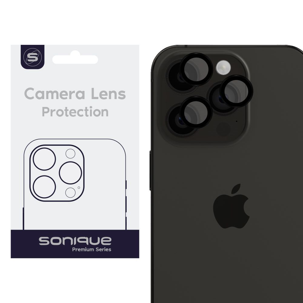 Camera Protection Sonique Lens Pro Apple iPhone 14 Pro / iPhone 14 Pro Max Black