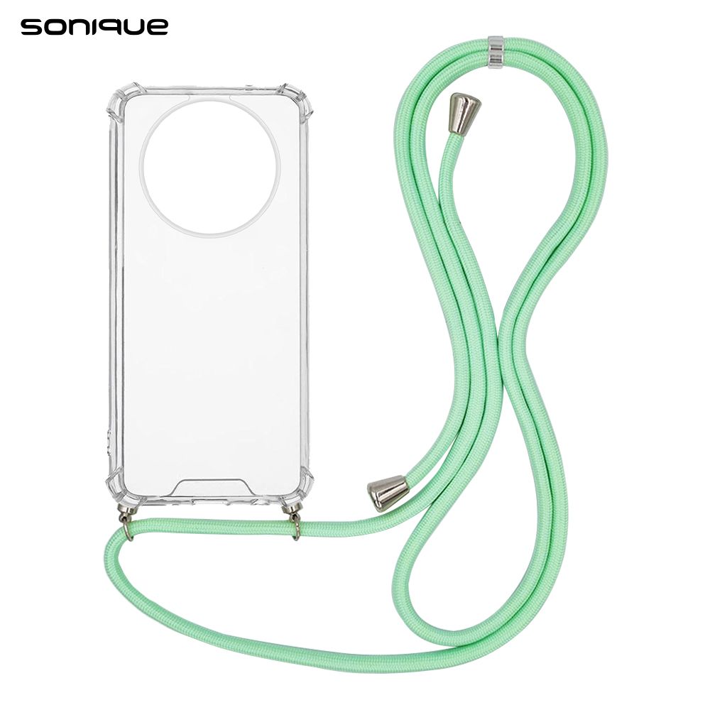 Θήκη Σιλικόνης με Κορδόνι Sonique Armor Clear Realme 11 Pro 5G / Realme 11 Pro Plus 5G Βεραμάν